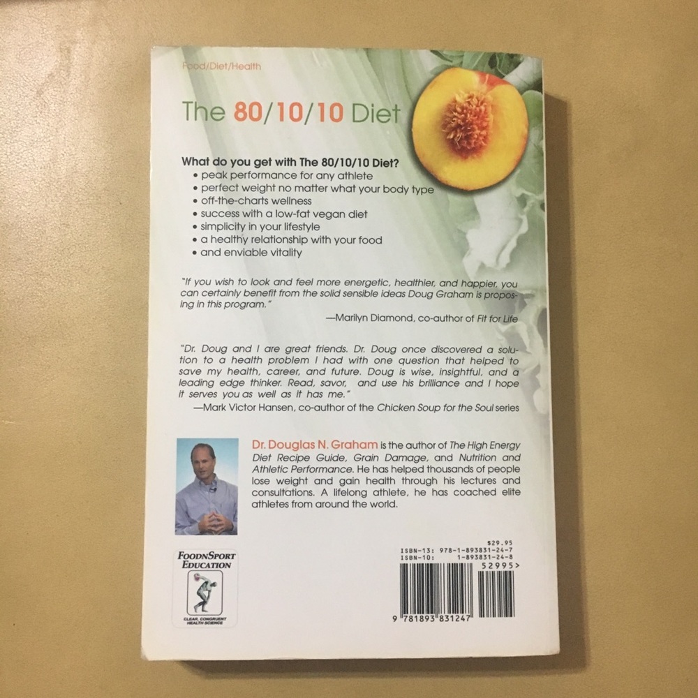 🌹3/$15 The 80/10/10 Diet - Low Fat Raw Vegan - Picture 4 of 6